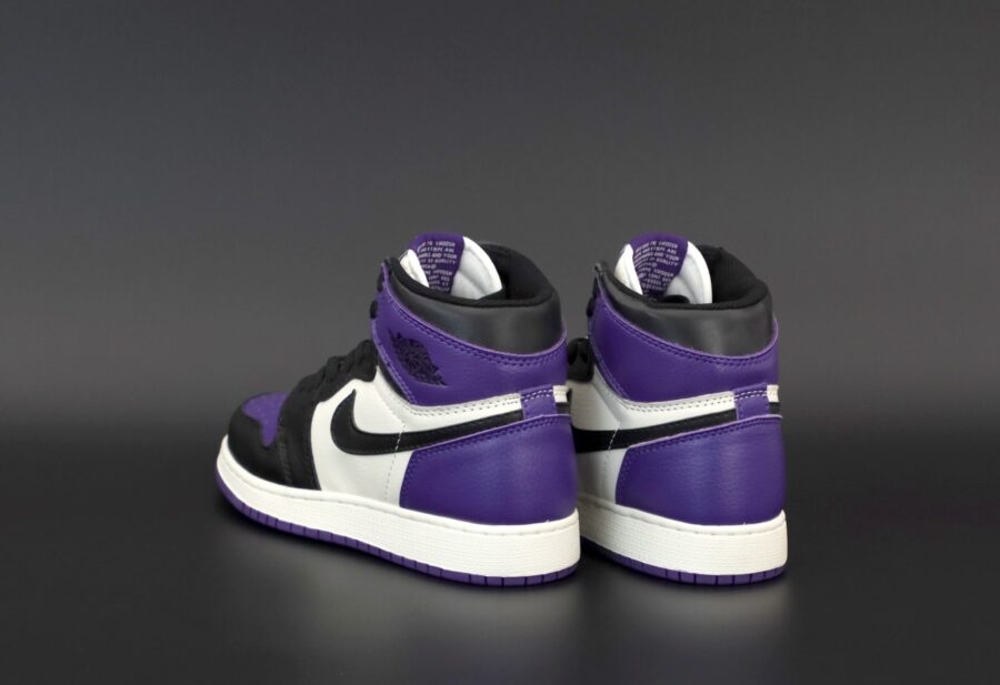 Кроссовки Nike Air Jordan 1 Retro High OG GS Court Purple