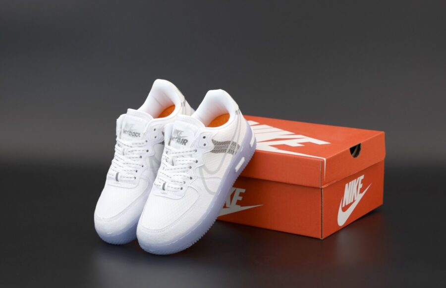 Nike Air Force 1 React QS White