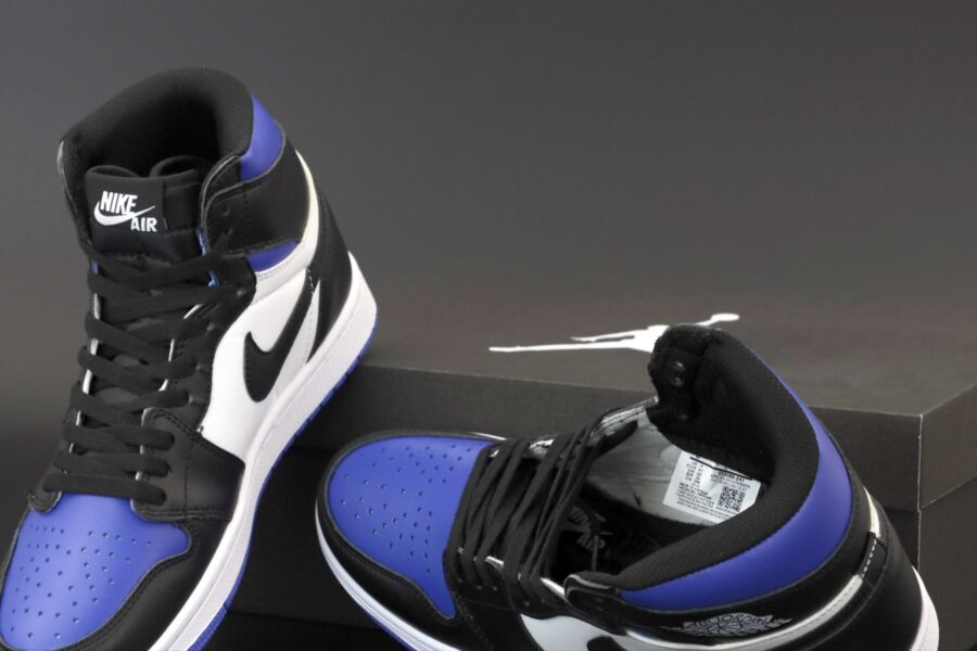 Nike Air Jordan 1 Retro High Black Blue White