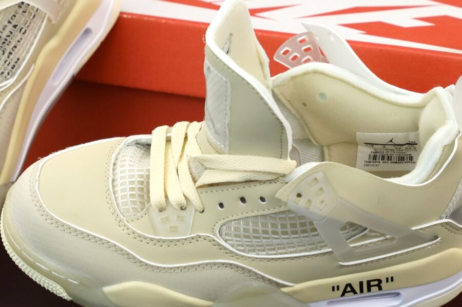 Nike Air Jordan 4 Retro Off White Sail