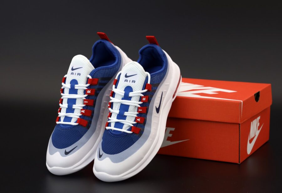 Nike Air Max Axis White Blue Red