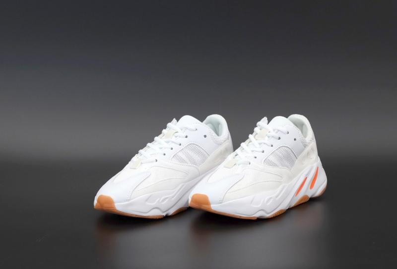 Adidas Yeezy Boost 700 White Orange