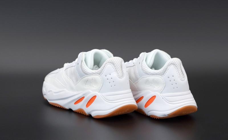 Adidas Yeezy Boost 700 White Orange