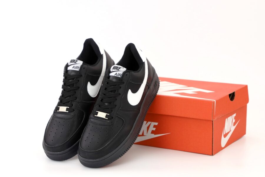 Nike Air Force 1 Low Leather Black White