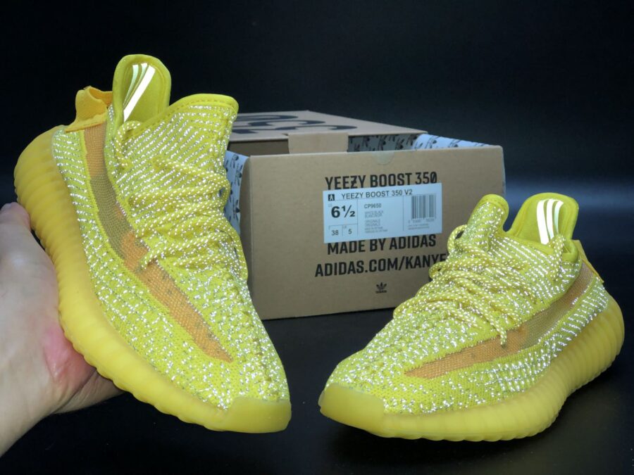 Adidas Yeezy Boost 350 v2 Yellow Full Reflective