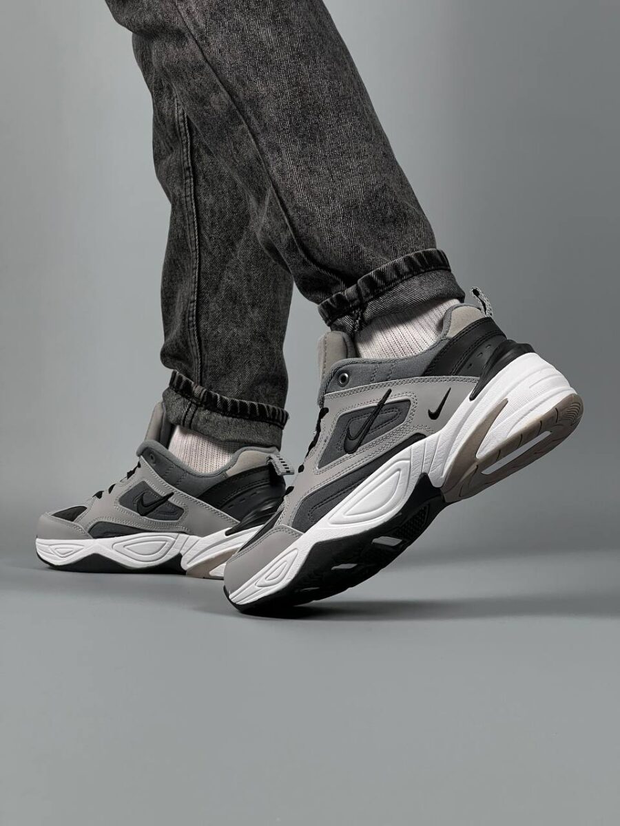 Кроссовки Nike M2K Tekno “Atmosphere Grey Black-White-Cool Grey”