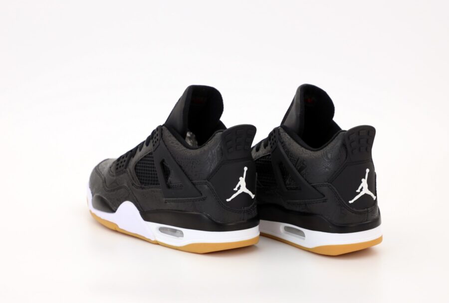 Nike Air Jordan 4 Retro SE Laser Black White-Gum