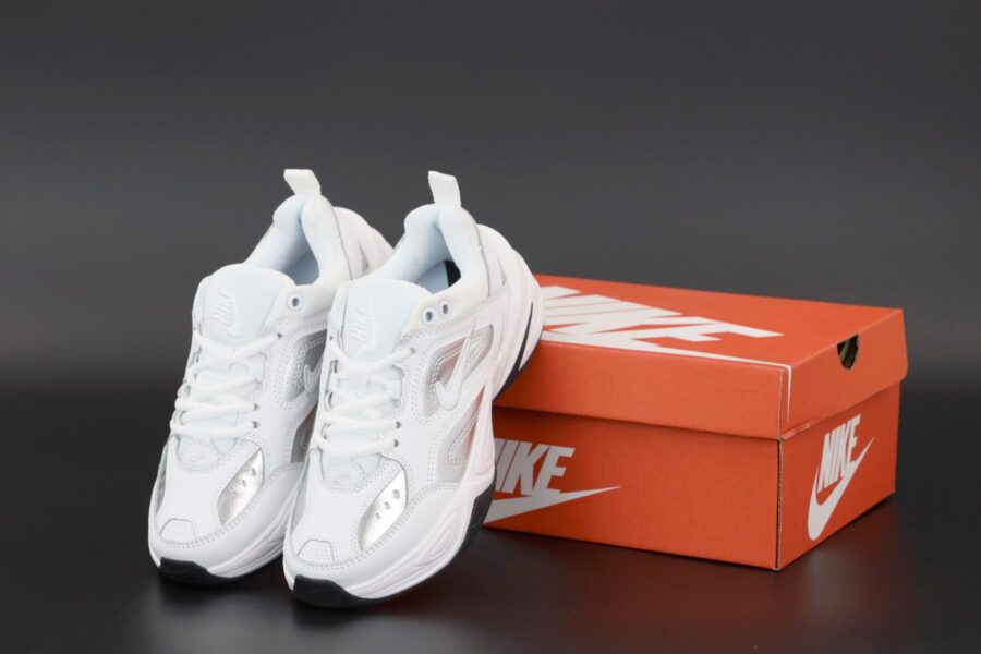Nike M2K Tekno Essential White Metallic Silver