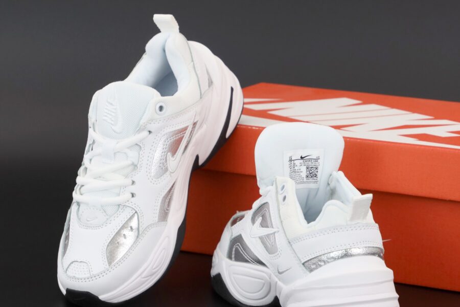 Nike M2K Tekno Essential White Metallic Silver