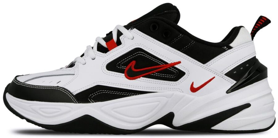 Nike M2K Tekno "White/Black - University Red"