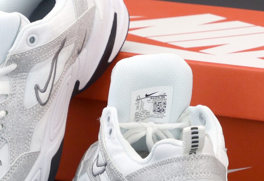 Nike M2K Tekno "White/Silver-Black"