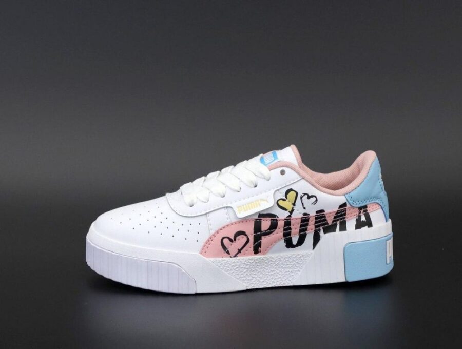 Puma Cali Novelty Valentine's Day "White/Pink"