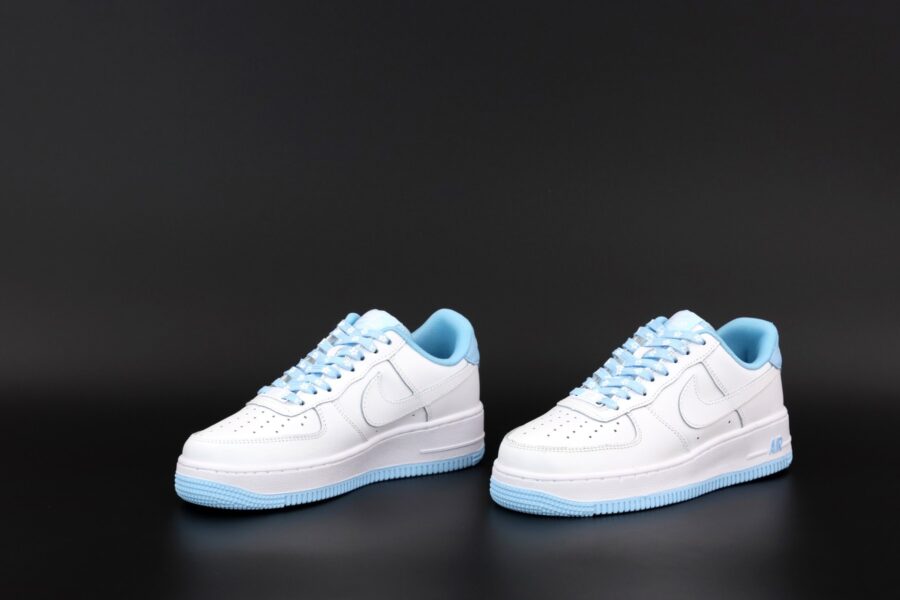 Nike Air Force 1 Low White Hydrogen Blue (GS)