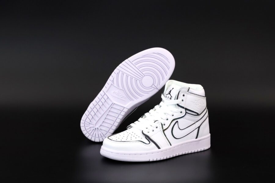 Nike Air Jordan 1 Mid SE Iridescent Reflective White