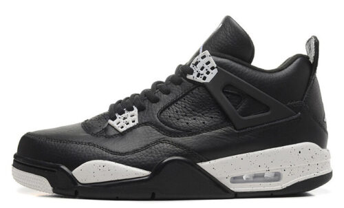 Nike Air Jordan 4 Oreo Black Tech Grey