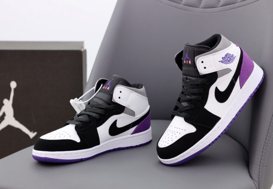 Nike Air Jordan 1 Mid SE Varsity Purple