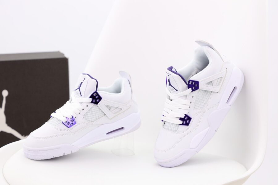 Nike Air Jordan 4 Retro Metallic Pack – Purple