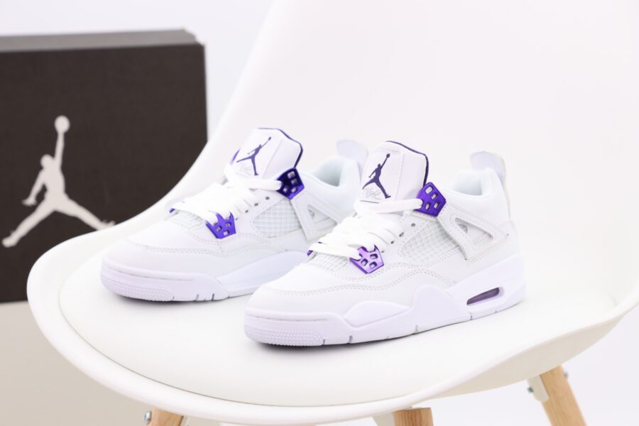 Nike Air Jordan 4 Retro Metallic Pack – Purple