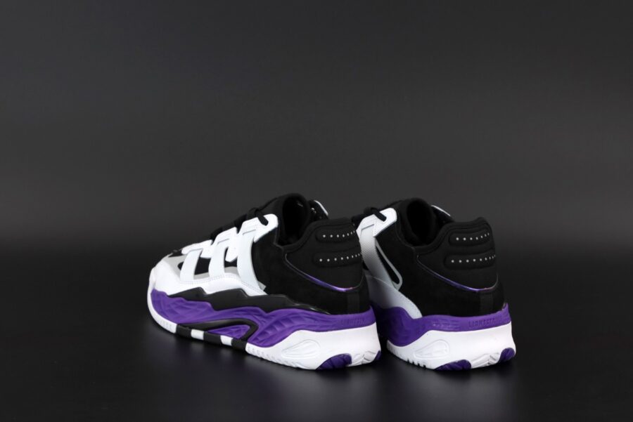 Adidas Niteball White Purple Black
