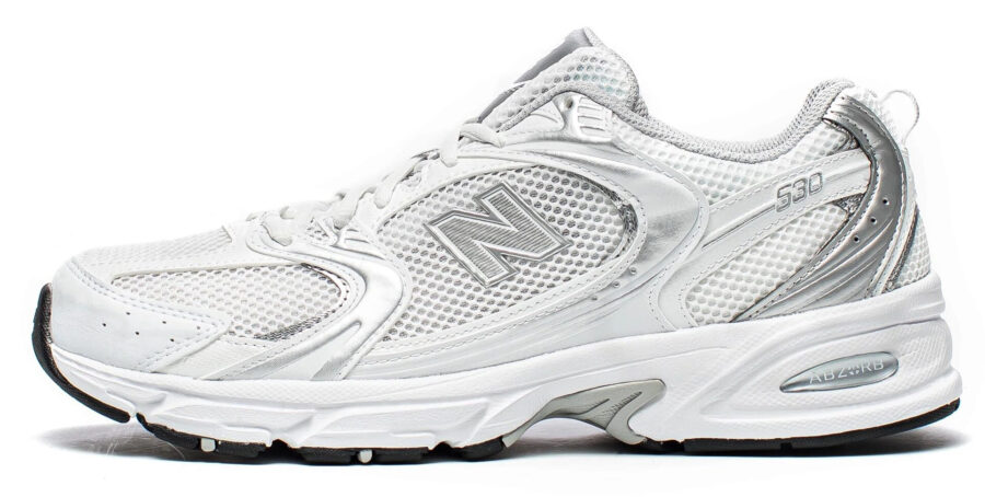 New Balance 530 "White/Silver Metallic"