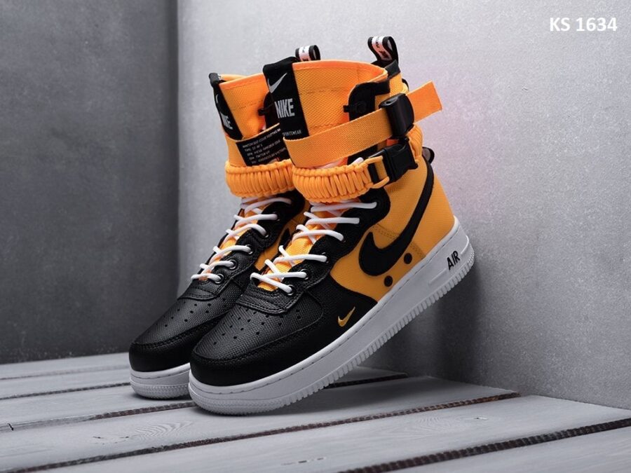 Nike Special Field Air Force 1 High Yellow Black