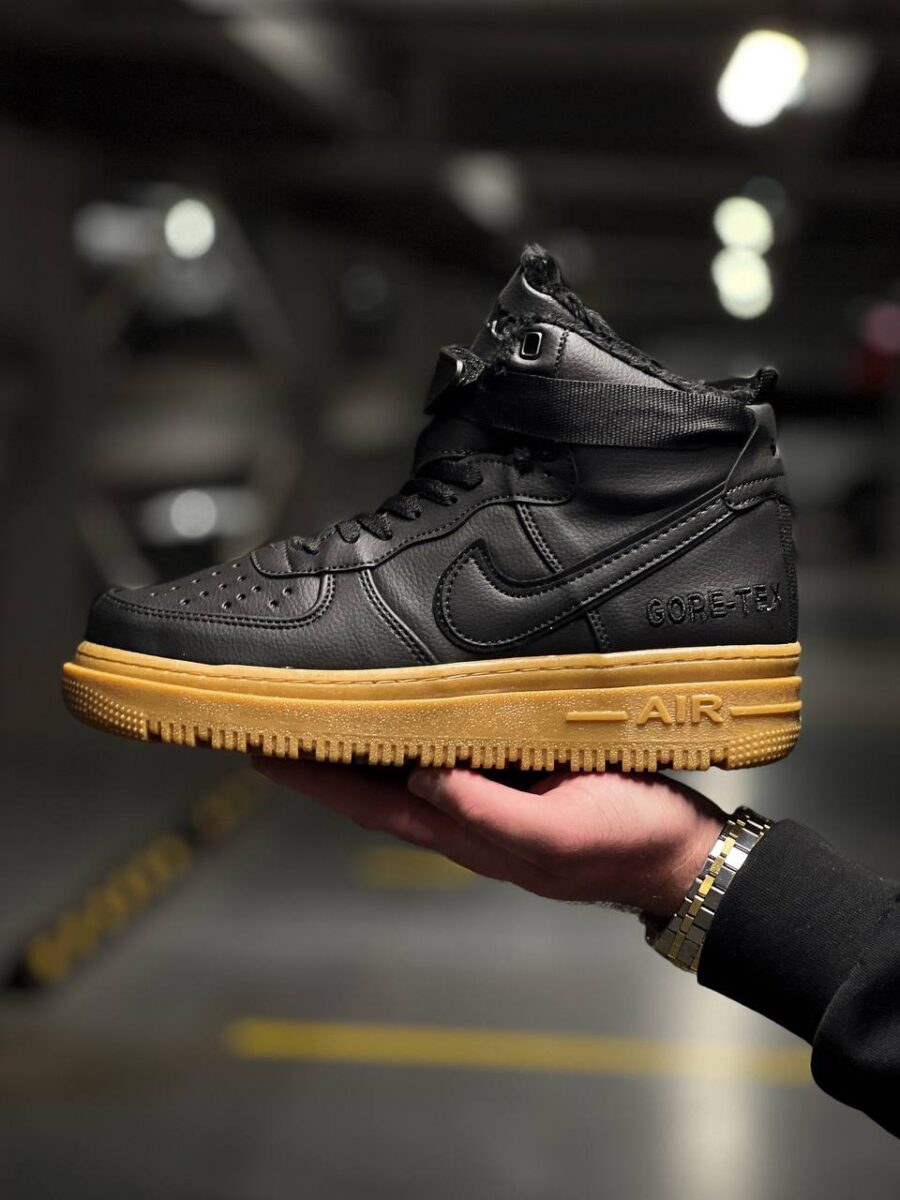 Nike Air Force 1 High Gore-Tex Boot “Black Gum”