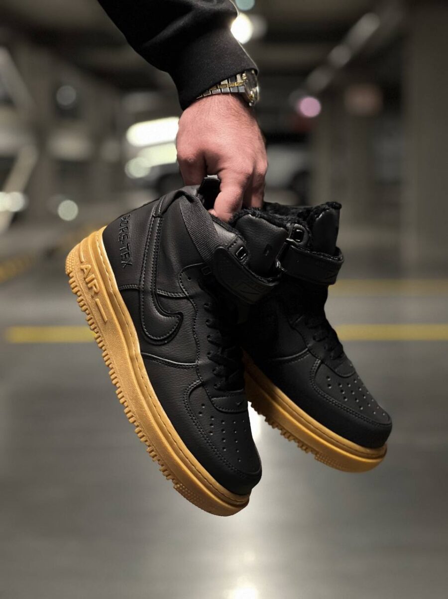 Nike Air Force 1 High Gore-Tex Boot “Black Gum”