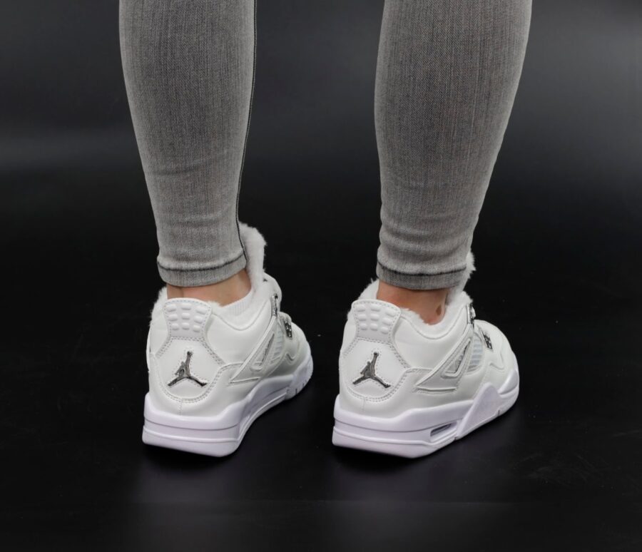 Nike Air Jordan 4 Pure Money (С мехом)