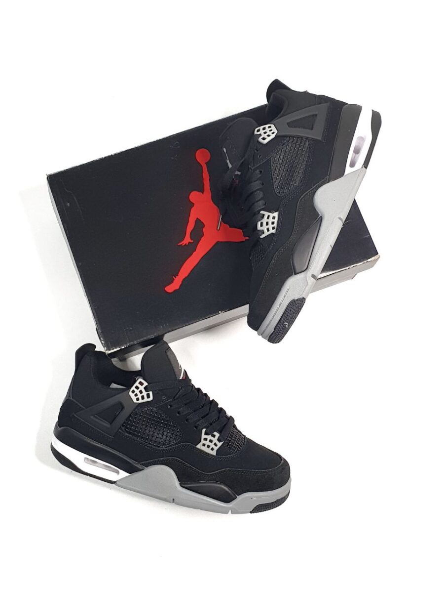 Nike Air Jordan 4 Retro SE Black Canvas 5