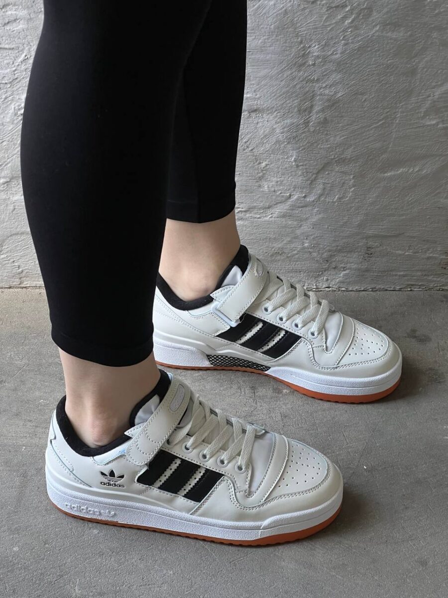 Adidas Forum Low “White/Black/Gum”