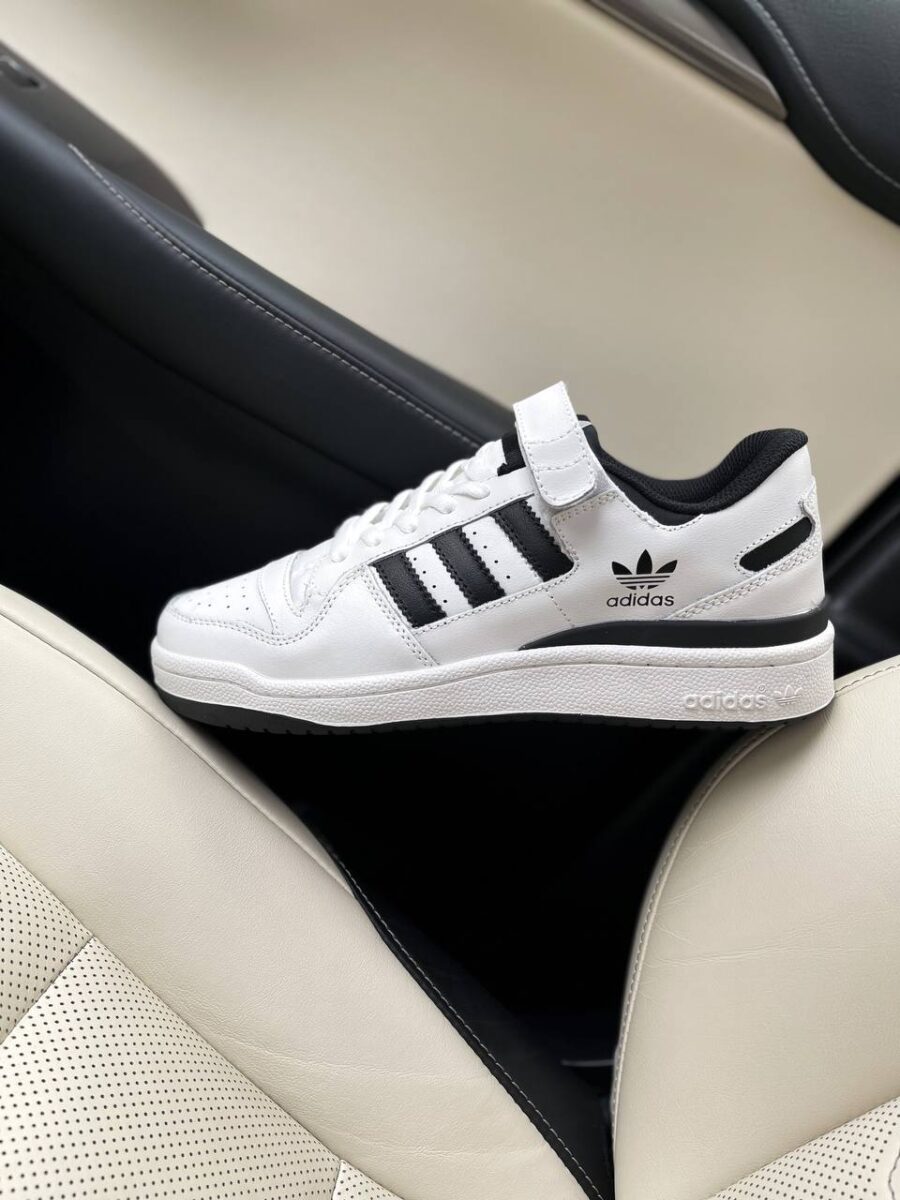 Adidas Forum Low White Black 5