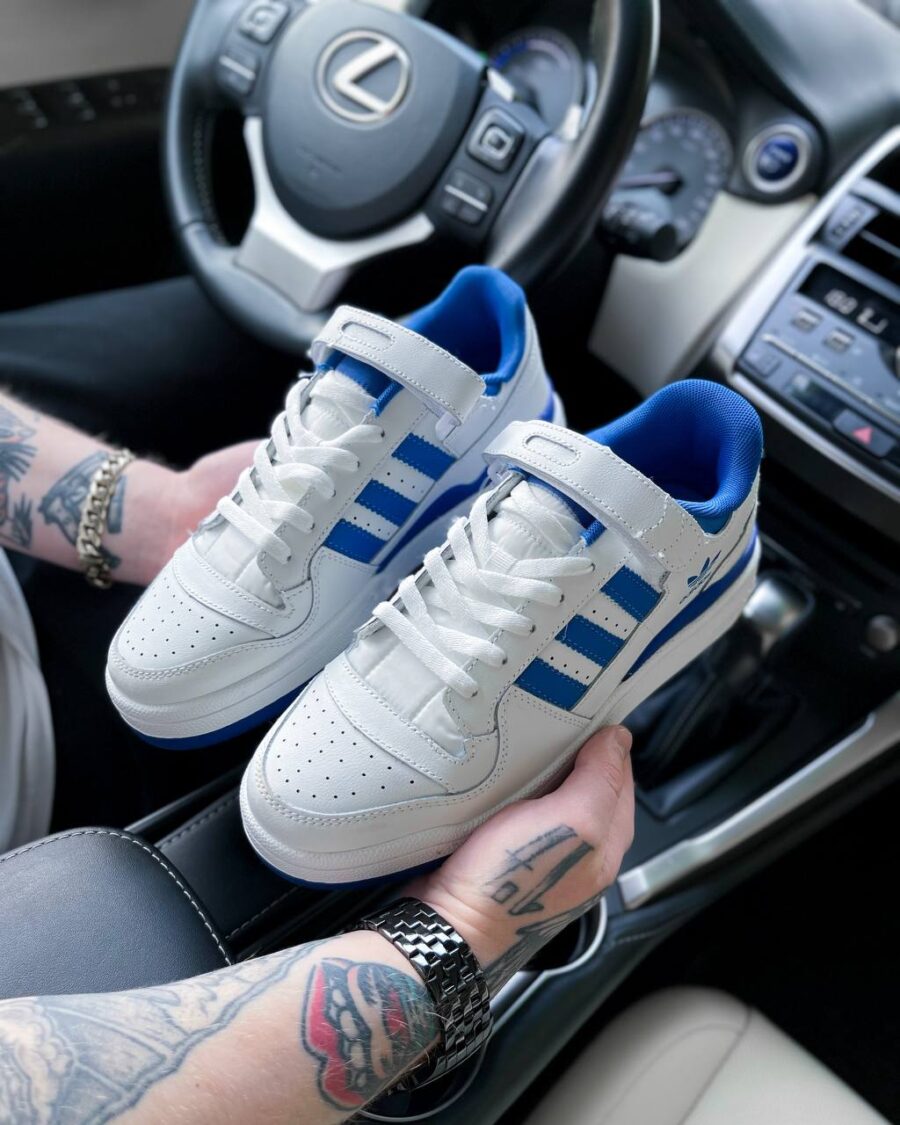 Adidas Forum White Blue 4