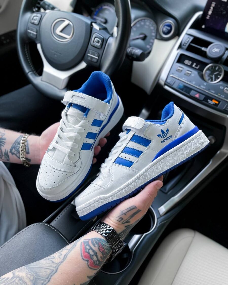 Adidas Forum White Blue 5