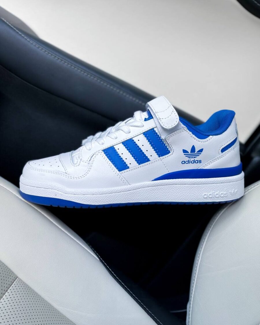 Adidas Forum White Blue 6
