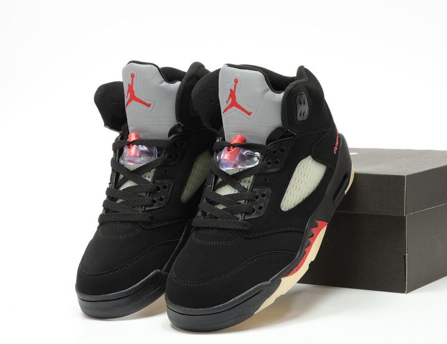 Кроссовки Nike Air Jordan 5 Gore-Tex Off Noir "Black"